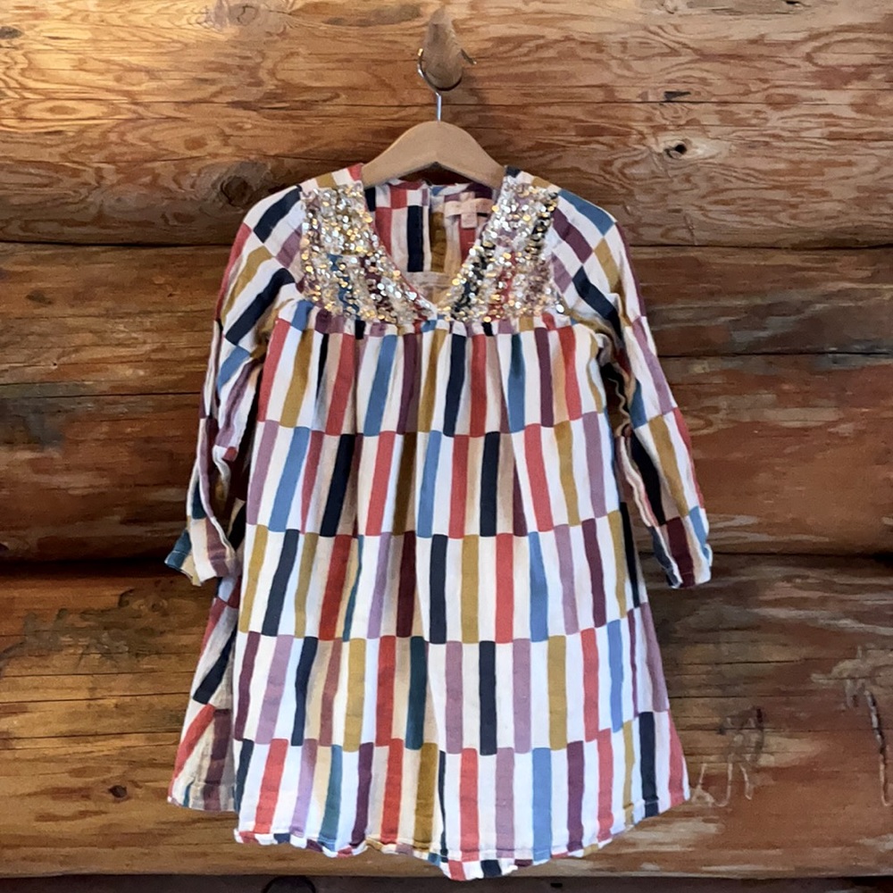 Pink Chicken party dress with sequins!